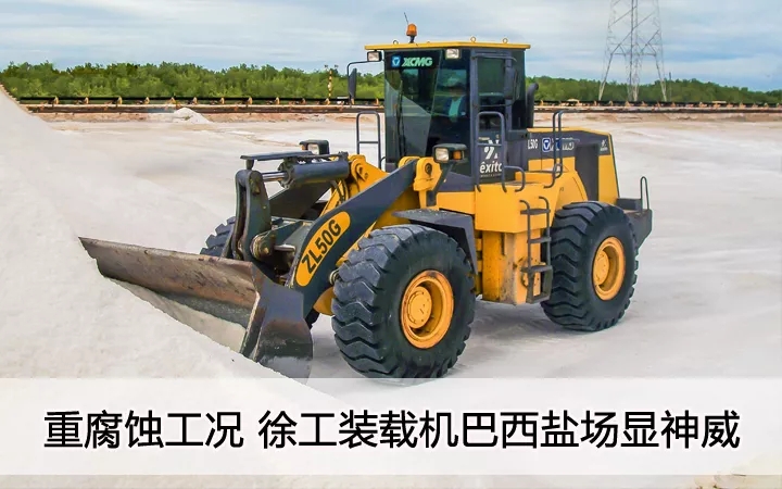 重腐蚀工况  杏彩·电子（中国）官方网站装载机巴西盐汤显神威