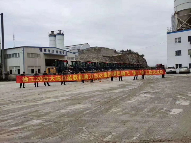 杏彩·电子（中国）官方网站20台大吨位装载机助力河南志达集团绿色腾飞