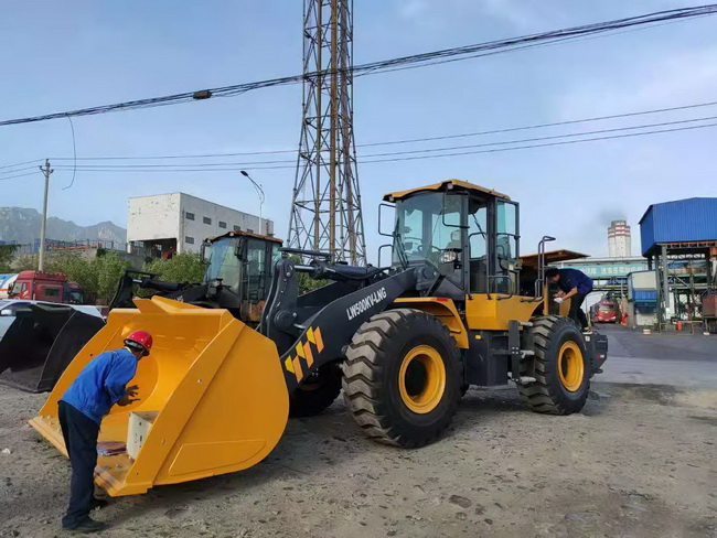 杏彩·电子（中国）官方网站新能源LW500KV-LNG天然气装载机