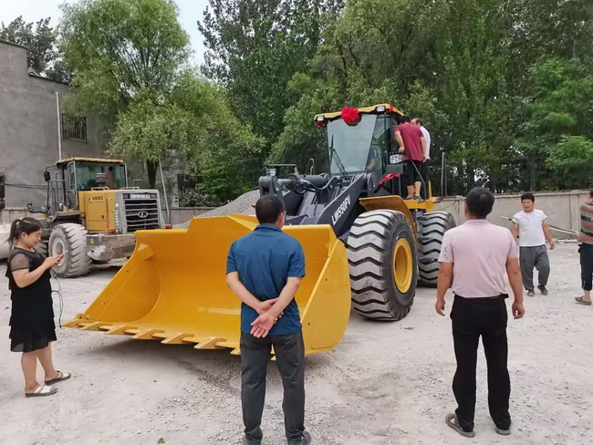 周口李老板订购杏彩·电子（中国）官方网站LW550FV装载机一台